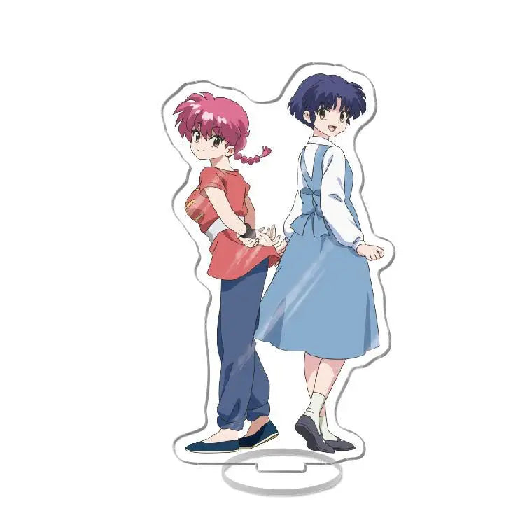 Anime Ranma 1/2 Nibun No Ichi Acrylic Stand Model Plate Decoration Desk Figure Display Friends Girls Gift Cartoon New Product
