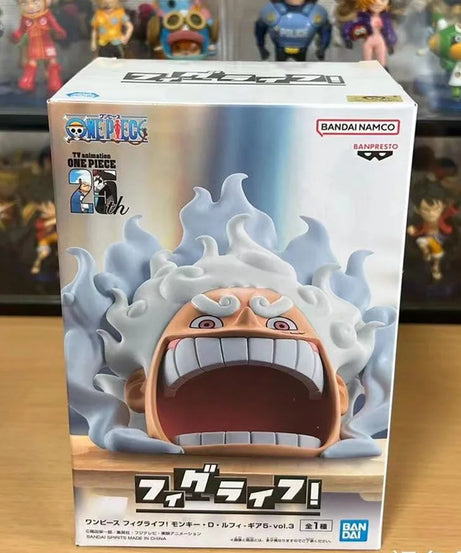 Banpresto FigLife ONE PIECE Monkey D. Luffy Nika PVC Anime Figure Action Figures Model Toys Gifts