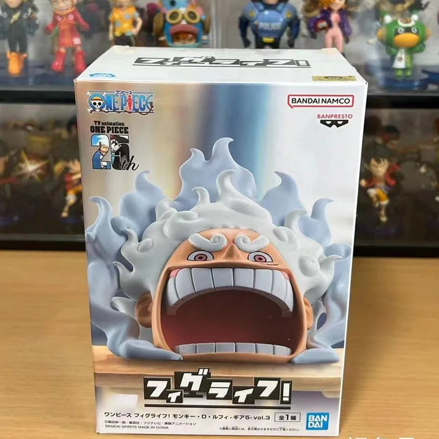 Banpresto FigLife ONE PIECE Monkey D. Luffy Nika PVC Anime Figure Action Figures Model Toys Gifts