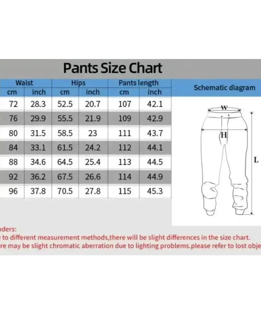 Kimetsu No Yaiba Tanjiro Anime Men Women Sweatpants Print Casual Pants Streetwear Trousers Sportswear Y2k Autumn Fashion