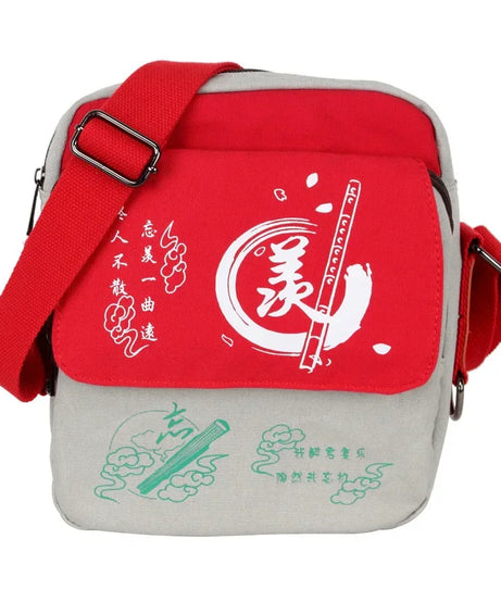 Naruto, Luffy, Shingeki no Kyojin & Pokémon Anime Crossbody Bag – Square Travel Messenger Gift Bag