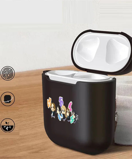 K on! Hirasawa Yui Anime Soft Earphone Case for Apple Airpods 1 2 3 Pro AirPods Pro CaseSoft Silicone Protective Cover