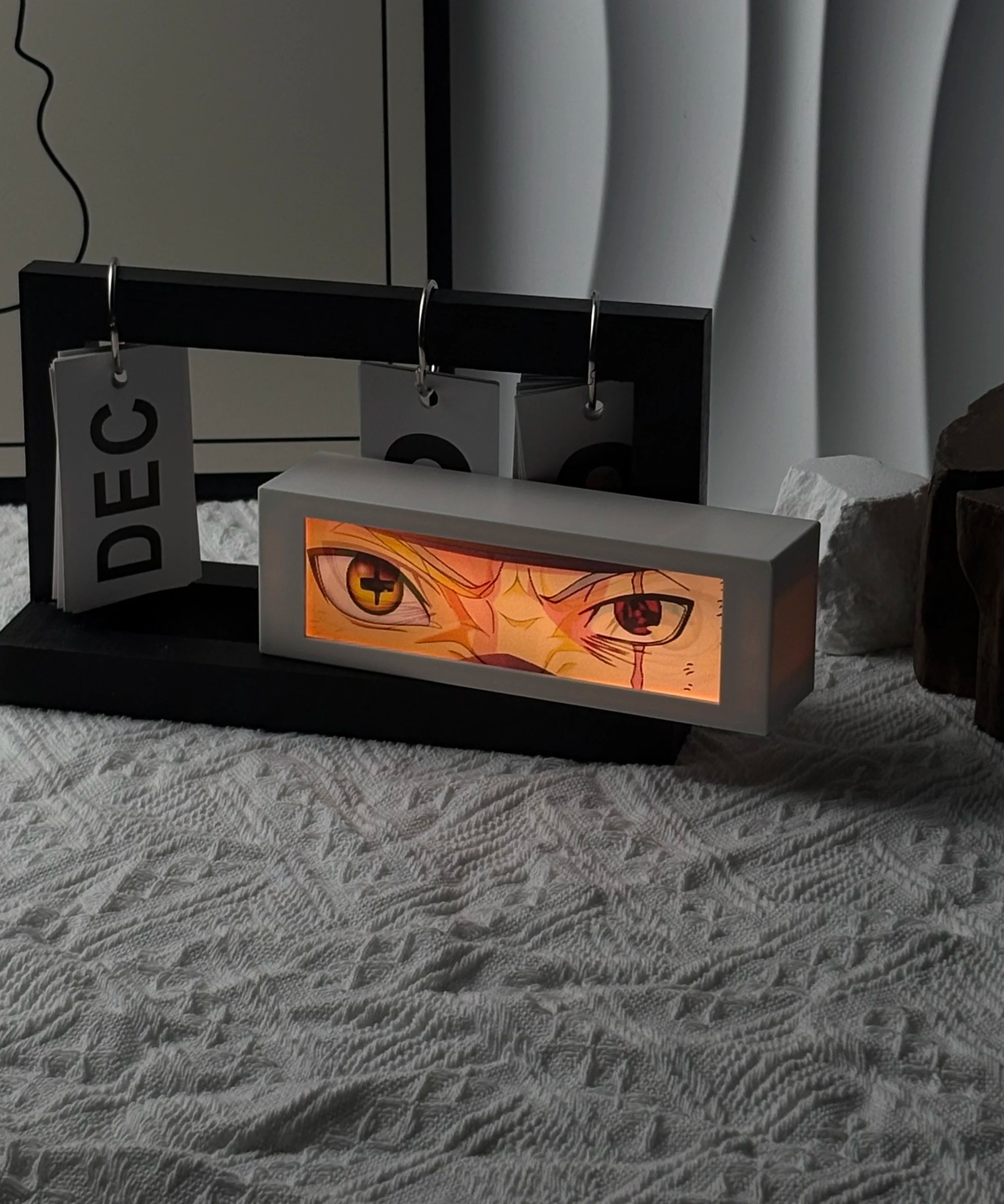 Anime 3D Motion Light Box – Manga Night Lamp for Bedroom & Gifts