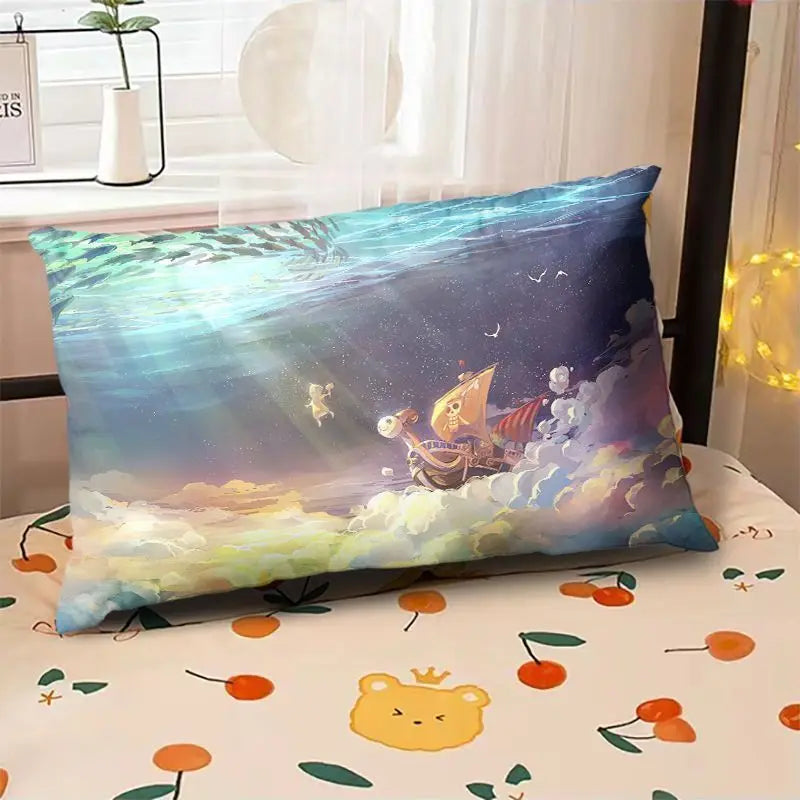New One Piece Luffy Nami Zoro Chopper anime cushion pillow set pillow student nap pillow creative bedding holiday gift
