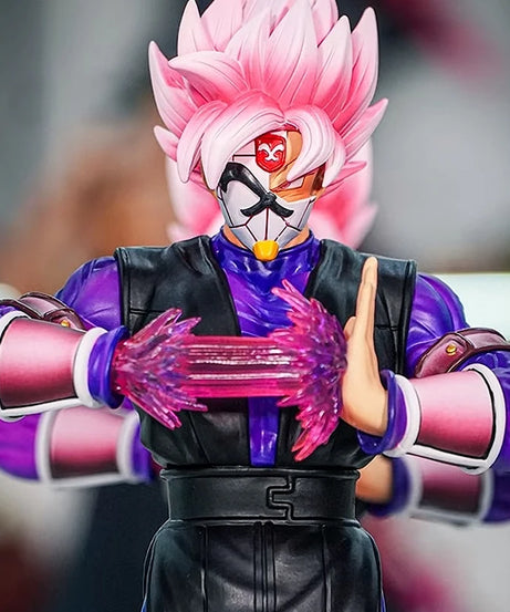 Dragon Ball Anime Son Goku Figure 31cm Super Saiyan Rose Goku Figurine Pvc Gk Statue Model Collection Room Decora Desk Toys Gift