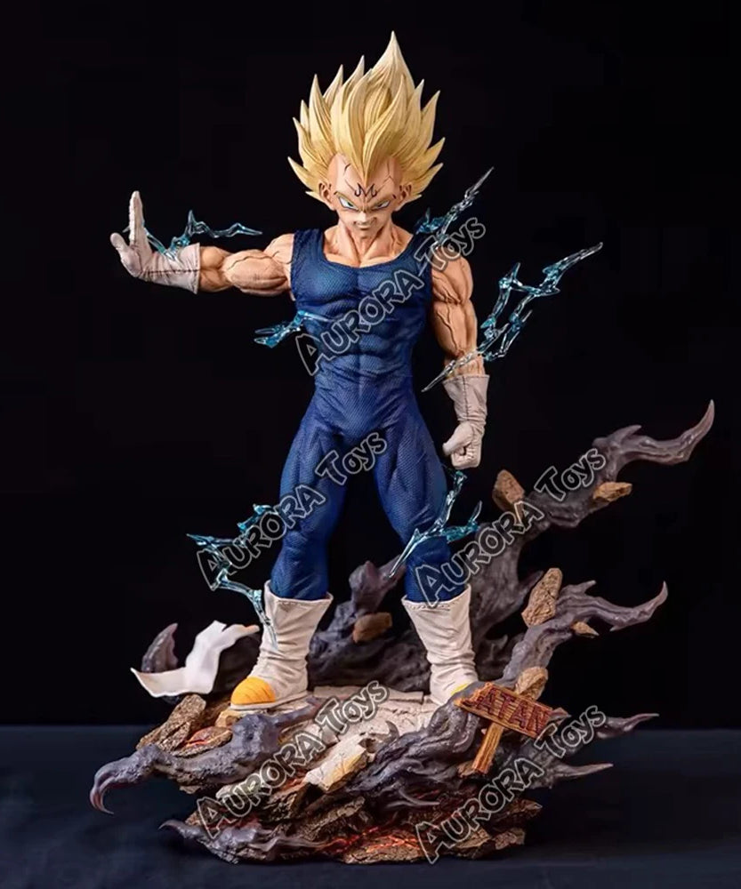 12.6in/32cm Anime Dragon Ball Z Figure Majin Vegeta Figurine PVC Action Figures Collection Model Toys Gifts