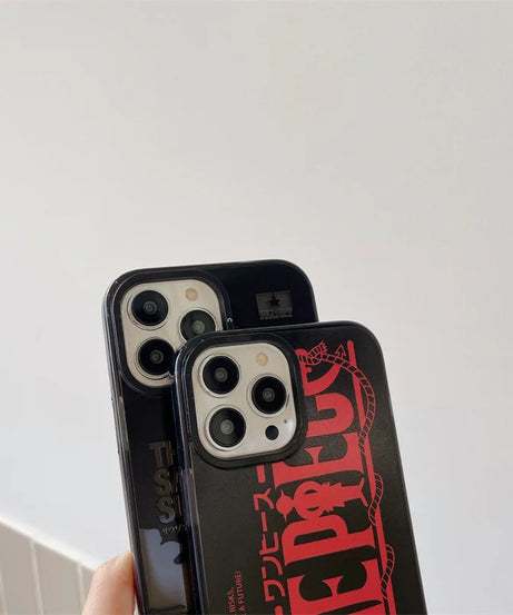 One Pieces Brand Case for iPhone 15 14 13 12 11 16 17 Pro Max plus Luffy Zoro Soft Silica gel Phone Cover