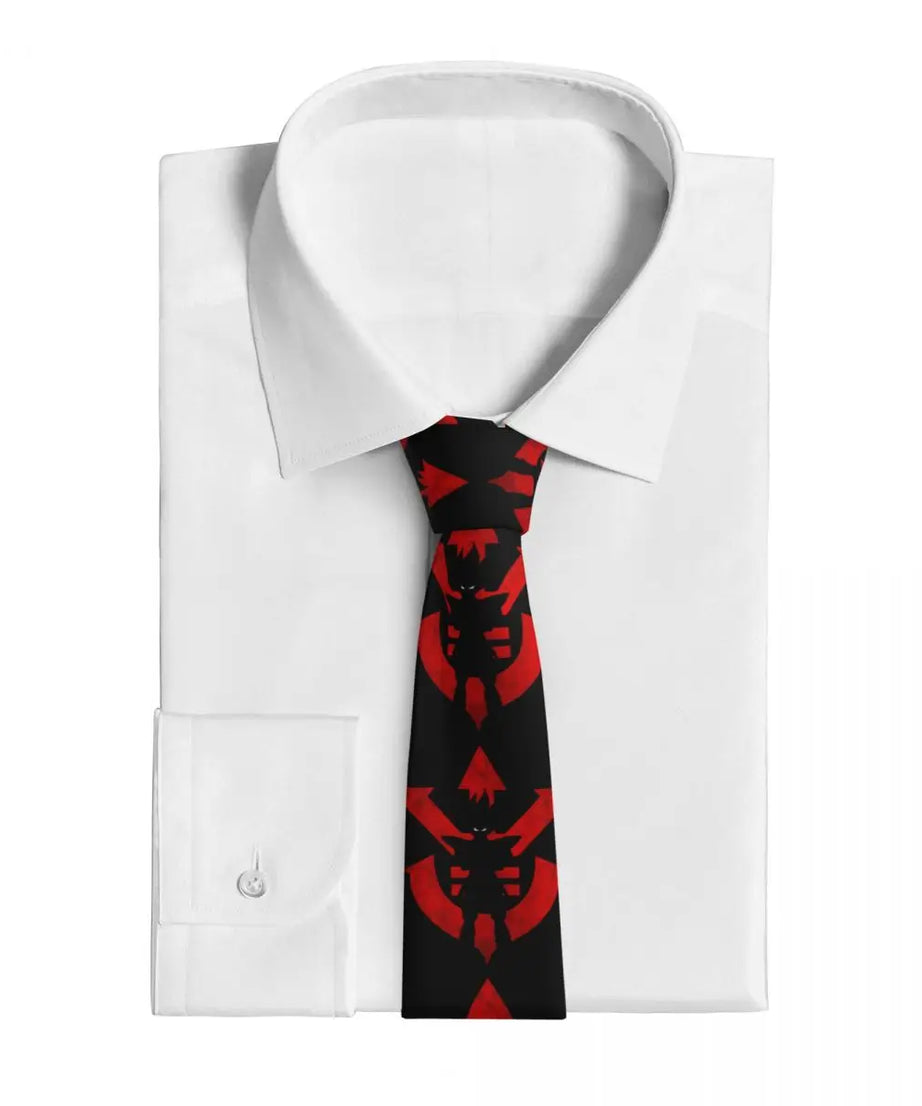 Vegeta Royal Saiyan Symbol Necktie – Dragon Ball Z Slim 8cm Unisex Tie