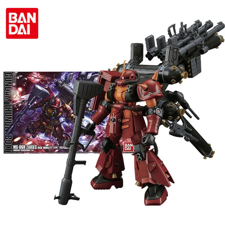 Genuine Gundam Model Kit Anime Figure HG GT 1/144 Psycho Zaku Ⅱ Collection Gunpla Anime Action Figure Toys for Children