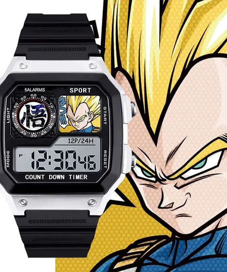 Goku Super Saiyan Kids Watch – Dragon Ball Waterproof Electronic Gift