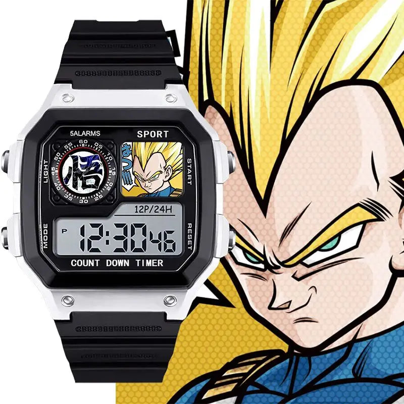 Goku Super Saiyan Kids Watch – Dragon Ball Waterproof Electronic Gift