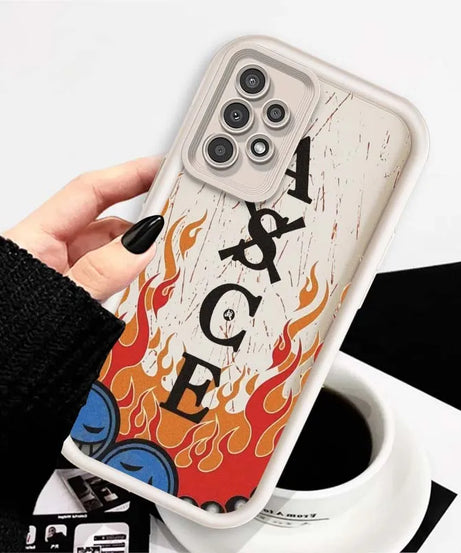 One Piece Nami D. Luffy Cute For Samsung A71 A52 A51 A34 A33 A22 A16 A15 A13 A04 A06 Note 20 Ultra 5G Eye Ladder Phone Case