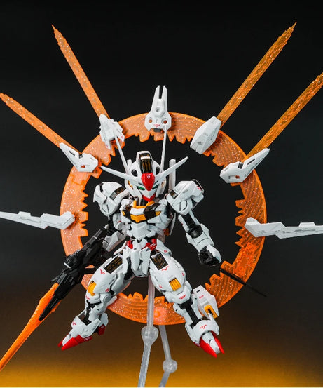 SUPA MGSD Aerial Q Version Gunpla Model Kit Witch From Mercury Mecha Assembly Toy Action Figures Halo Floating Cannon Boys Gifts