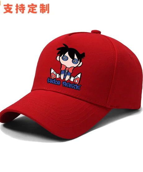 Detective Conan anime Kid the Phantom Thief sunshade baseball cap for men, outdoor casual duckbill hat, holiday gift.