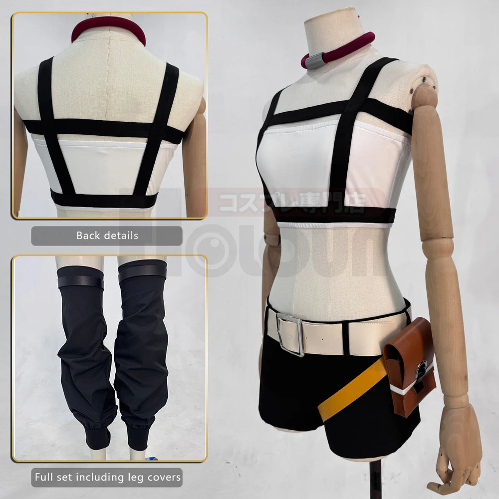 Gachiakuta Riyo Cosplay Costume — Vest & Bag Set 3