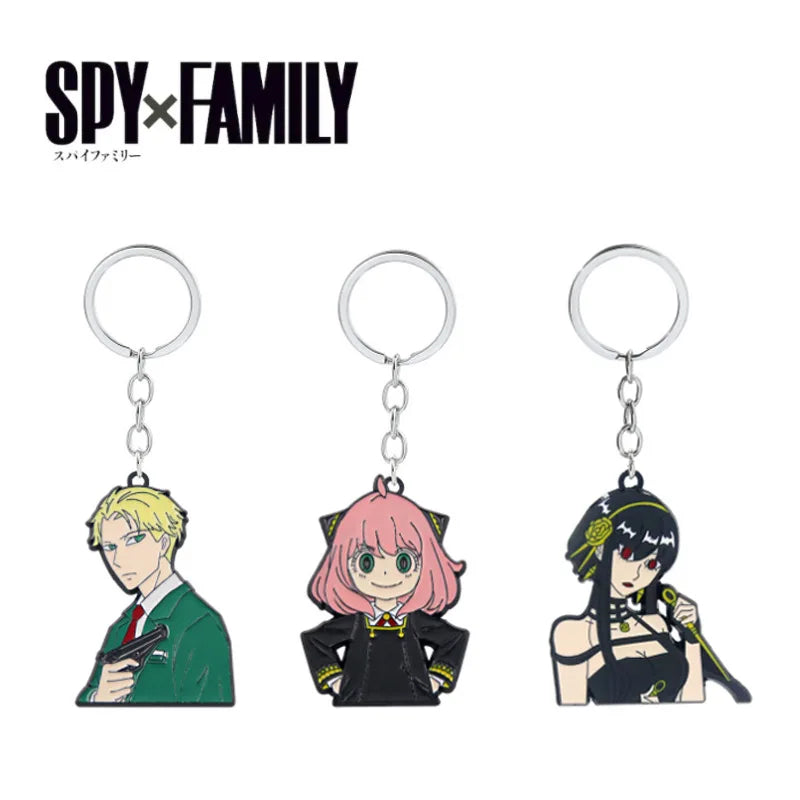 Spy x Family Anya & Yor Forger Enamel Pin Keychain Cosplay Jewelry Accessories 6