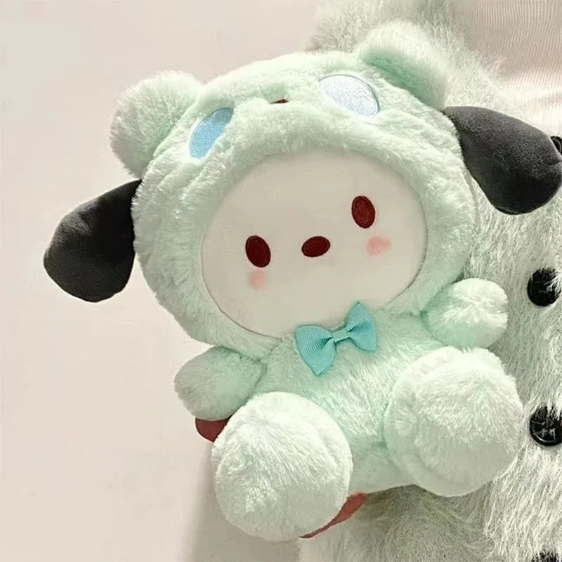 25CM Sanrio Plush Hello Kitty Cinnamonroll Kuromi Pochacco Stuffed Plush Doll Cute Toys Children Birthday Gifts