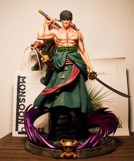 Anime One Piece 21CM Roronoa Dream Zoro Figure Collectible Figurine Model Cartoon Collection Toy Children Kids Boy Birthday Gift