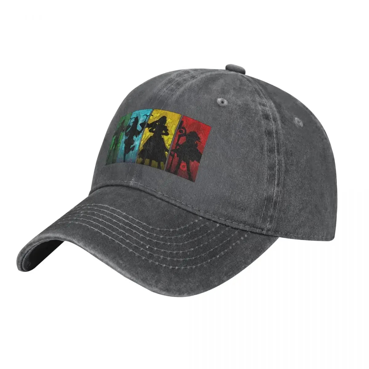 Anime Baseball Caps Hats Konosuba! Squad Silhouette Classic Dad Hat For Man Hip Hop Caps Sun Shade