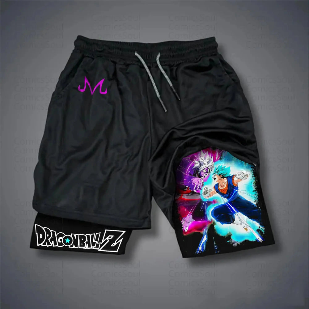 Dragon Ball 2-in-1 Gym Shorts — Quick-Dry Sportswear 8