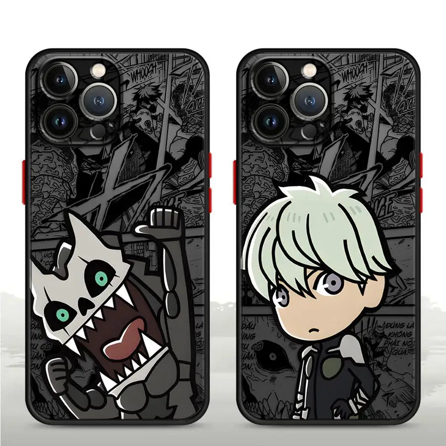 Kaiju No. 8 Anime Phone Case – Soft Cover for iPhone 7–16 Pro Max & SE