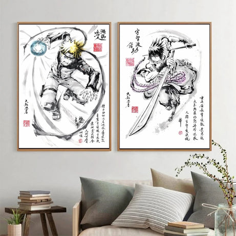 Naruto Poster Canvas Print