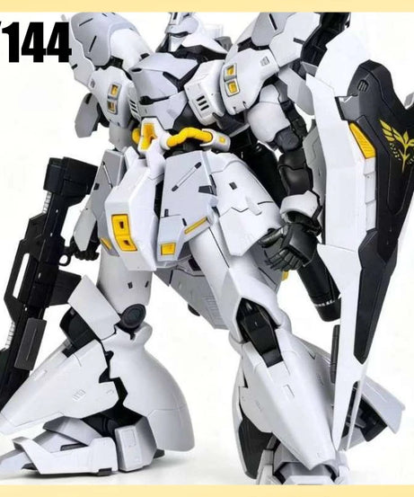 New Sihai Msn-04 Assembly Model Kit Sazabi White Version Model RG 1/144 Action Figure Robot Plastic Model Robot Collect Toy Gift