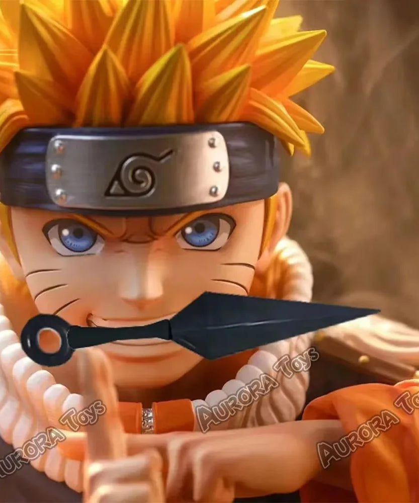 5.9in/15cm Anime Uzumaki Naruto Figure Kage Bunshin no Jutsu PVC PVC Action Figures Collection Model