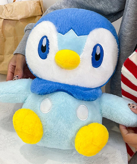 30/80cm Piplup Pokemon Large Plush Toys Anime Doll Cute Giant Pokémon Penguin Stuffed Plushie Pillow Gift for Kid Xmas