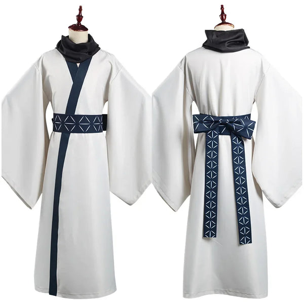 Anime Jujutsu Kaisen Ryomen Sukuna Kimono Cosplay Costume – Halloween Robe Outfit & Sash