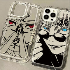 Jujutsu Kaisen Gojo Satoru Clear Case for iPhone (16/15/14/13/12/11 & Pro Max)