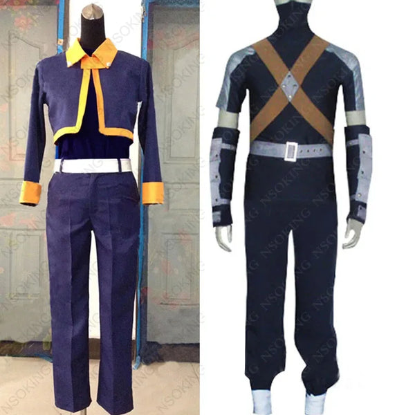 Anime Naruto The Last Ninja Suit Cosplay Costume – Obito & Kakashi Uniform Full Set