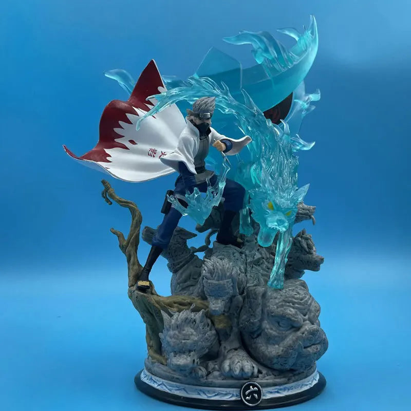 Naruto Anime Figure GK Hatake Kakashi 22cm Action Figure PVC Characters Desktop Ornaments Friends Birthday Gifts Toys