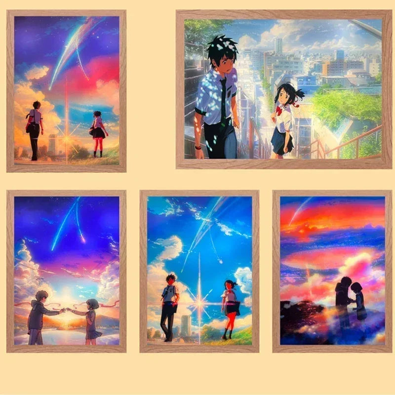 Your Name LED Wall Light — Anime Night Lamp 2