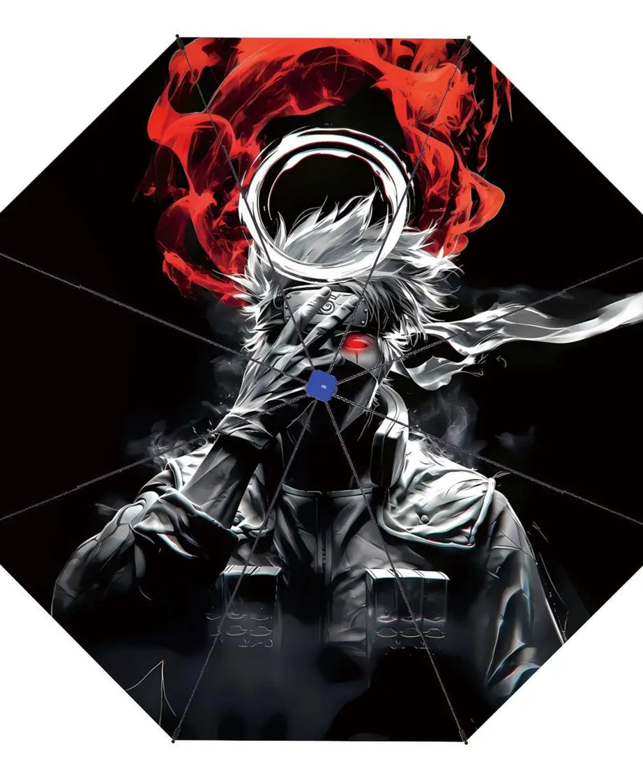 Naruto Umbrella Anime Personality Creative Fashion Sunscreen Student Fully Automatic Folding Umbrella Birthday Gift