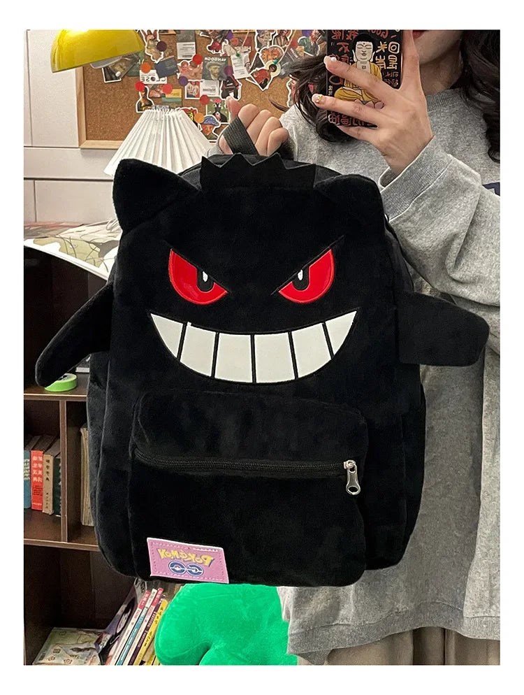 Gengar Backpack – Cute Kawaii Anime Bag for School, Travel & Gifts