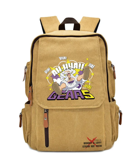 Anima One Piece Peripherals Luffy Ace Premium New Rucksack School Bag Trendy Large Capacity Backpack Bag Birthday Fan Gift