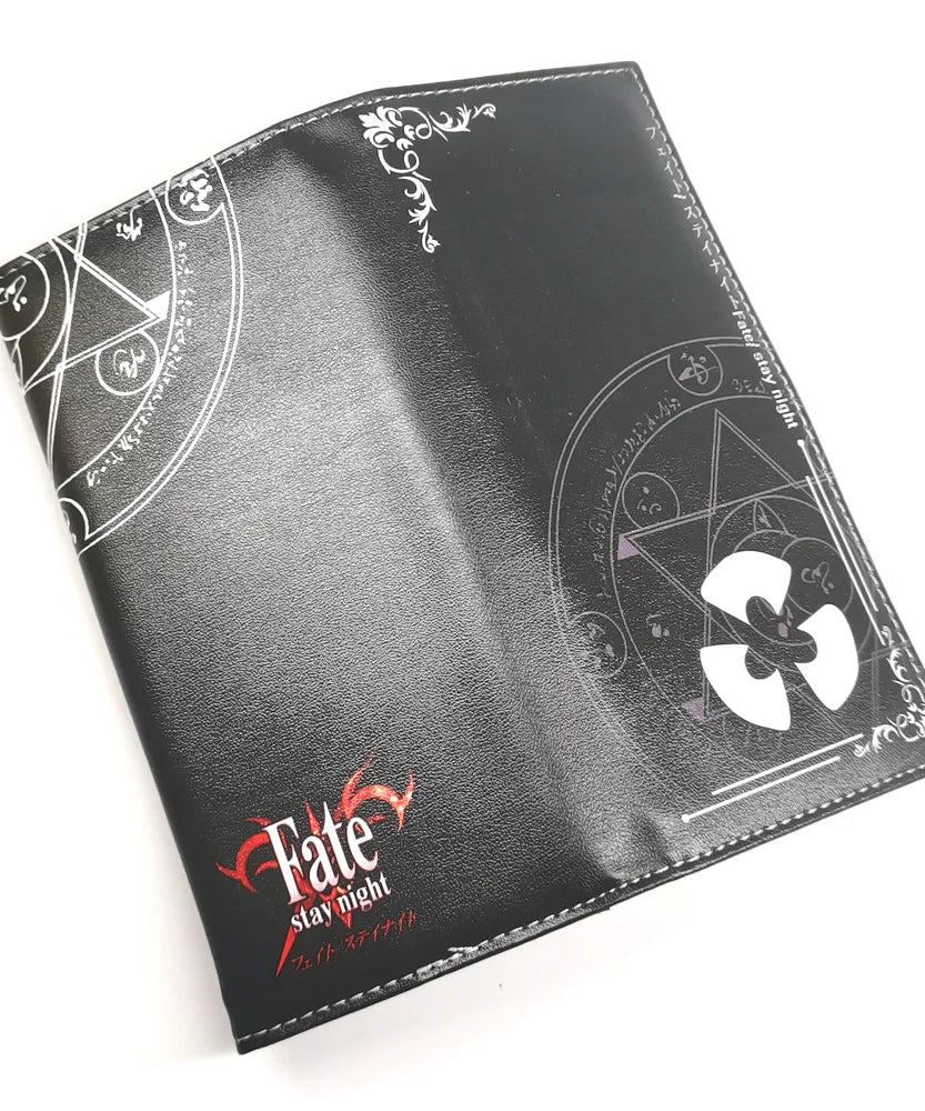 Anime Fate/stay Night Long Women Wallets Money Clip Men Card Holders Purse
