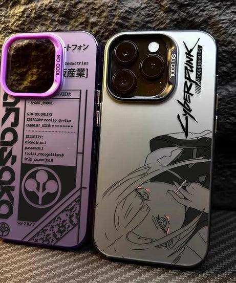 Cool Edgerunners C-Cyberpunks Case for Samsung Galaxy A34 A55 A35 A25 A15 A05 A05S 5G A24 A14 A54 A53 A33 A13 A23 A32 A52 A52S