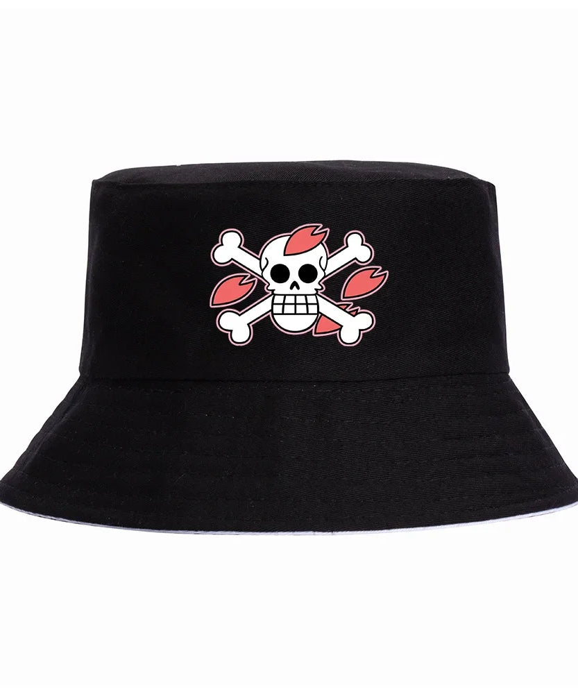 One Piece Luffy Bucket Hats Fashion New High Quality Women Men Hiphop Cool Lady Male Summer Casual Fisherman Cap Outdoor Sun Cap