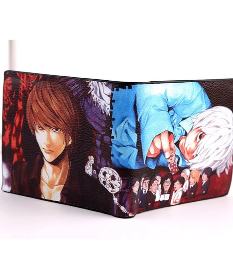 Anime Death Note L·Lawliet Short PU Leather Wallet Yagami Light Purse