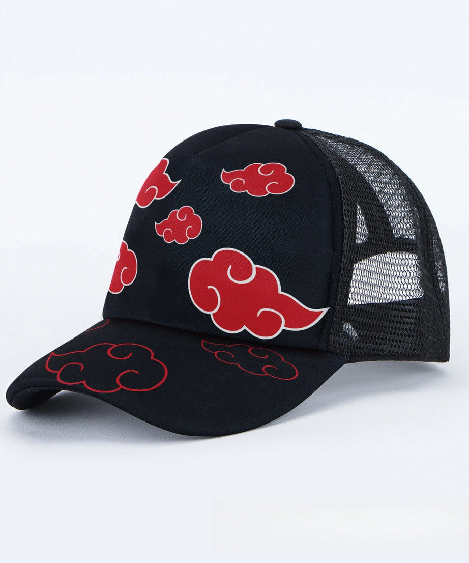 Anime Naruto Shippuden Baseball Cap Summer Beach Sun Hat Uchiha Itachi Sharingan Eye Cosplay Adjustable Sport Cap