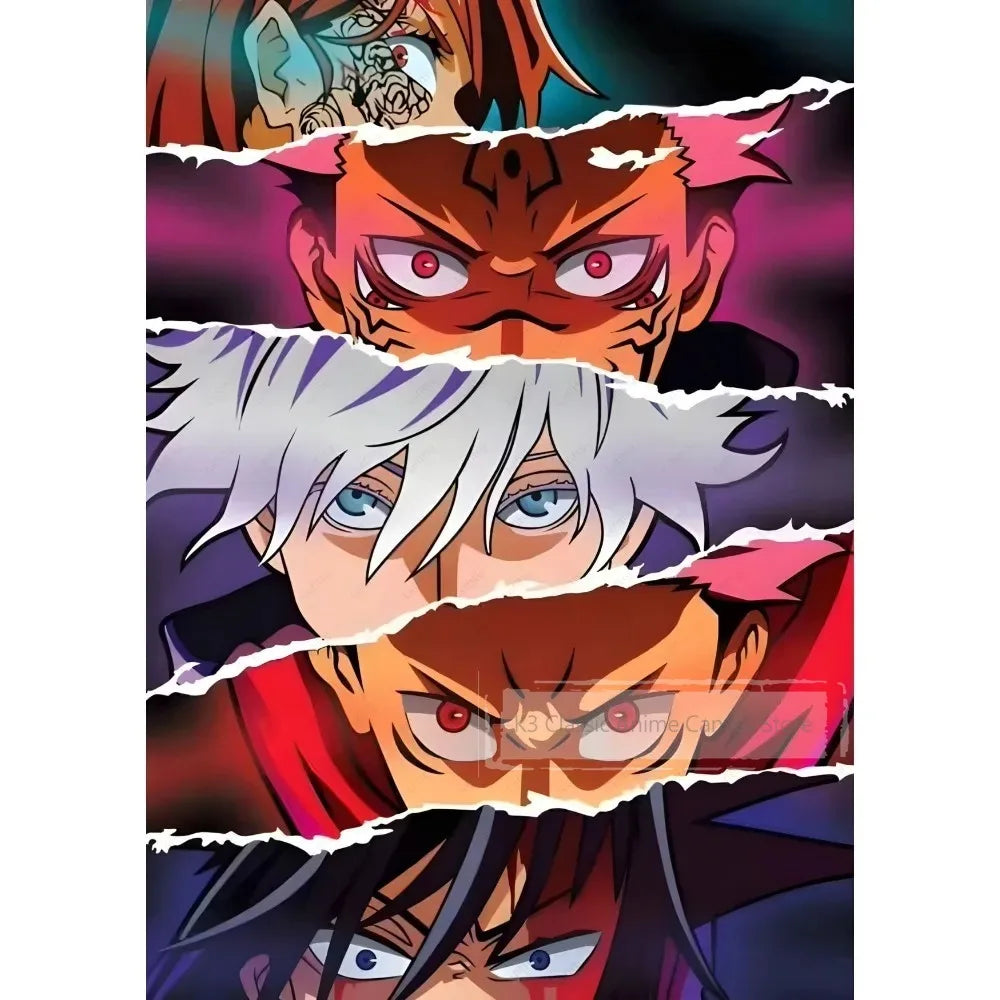 Anime Eyes Poster Prints Perfect Design Nordic Modern Home Decor Gift