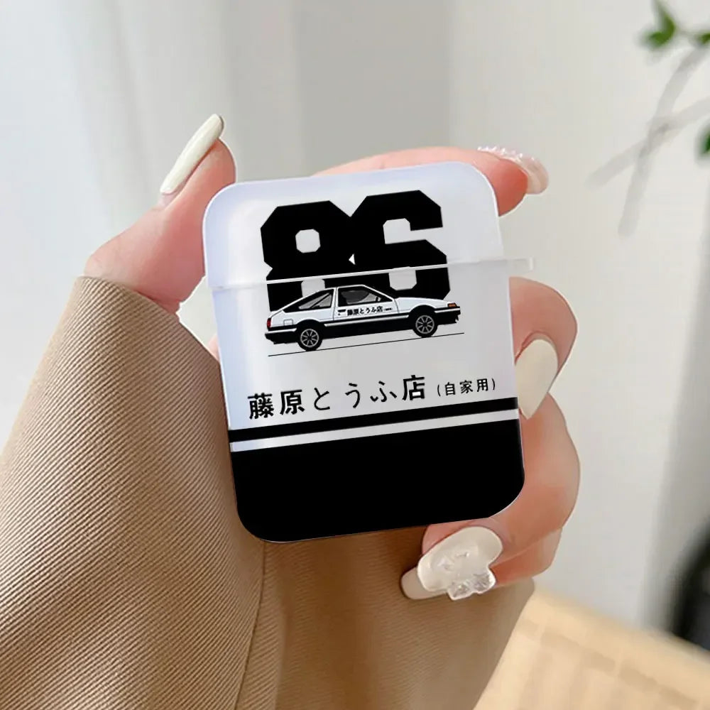 Fujiwara Takumi AE86 AirPods Case – Initial D Anime Protective Cover (1/2/3/Pro/4)