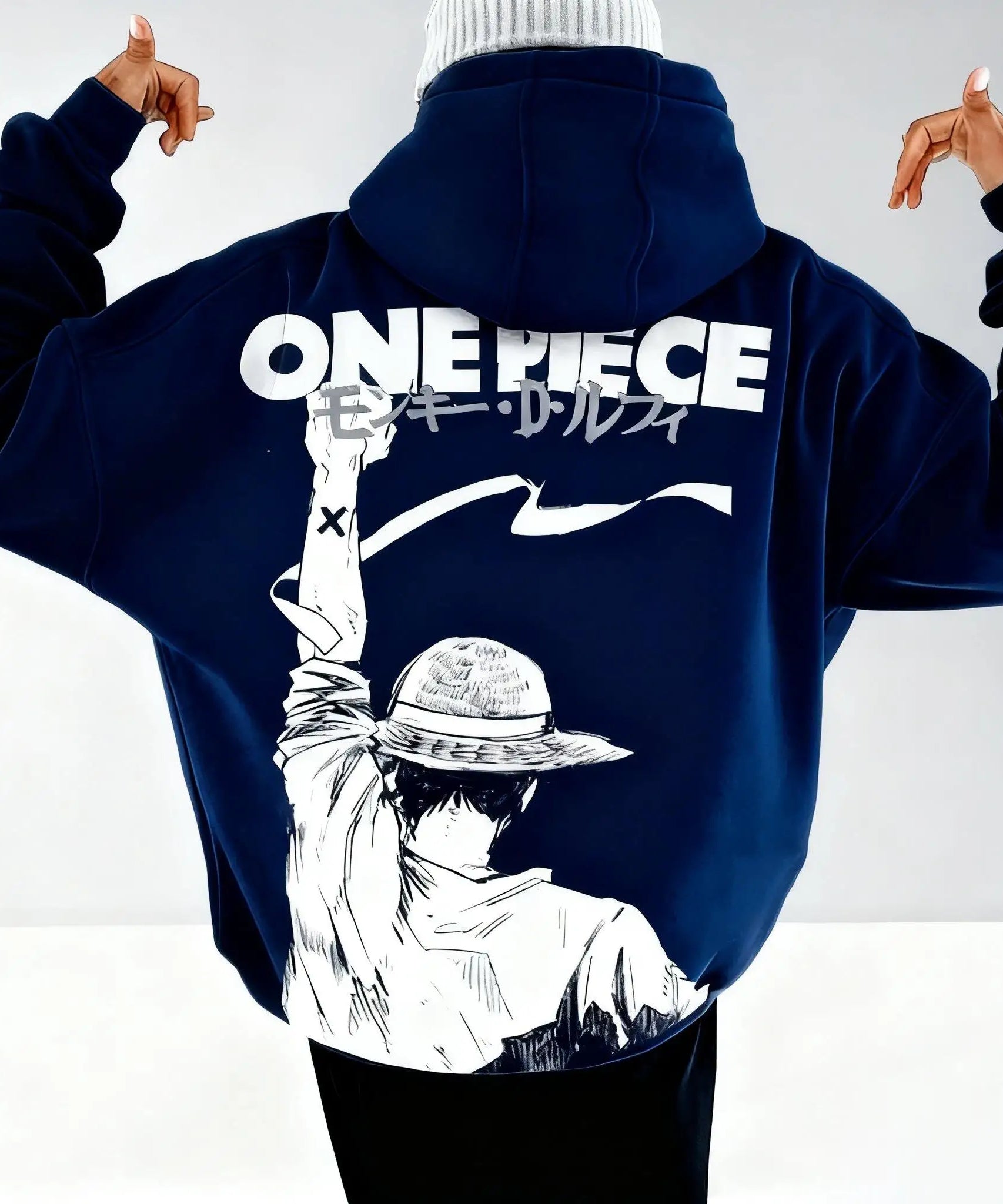One Piece Anime Hoodie Men Women Pullover Sweatshirt Luffy Graphic Print Oversized Casual Streetwear Y2k Autumn Fashion Unisex