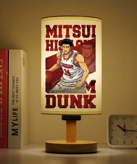 Slam Dunk Rukawa & Hanamichi Anime Bedside Lamp – Creative LED Table Light