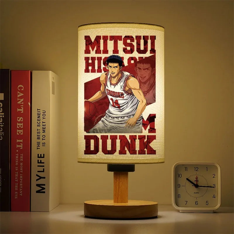 Slam Dunk Rukawa & Hanamichi Anime Bedside Lamp – Creative LED Table Light