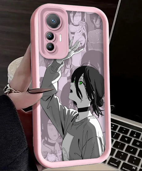 Anime Chainsaw Man Reze Case For Xiaomi Poco X7 X6 X5 X3 NFC F7 F6 F5 F3 M7 M6 Pro 4G 5G Mi 12 11 Lite NE 5G 13T 12T 11T 14T Pro