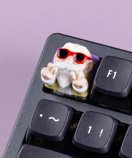 Dragon Ball Son Goku Son Gohan Trunks Master Roshi Character Keycap Creative Single Keycap Mechanical Keyboard Woting Keycaps