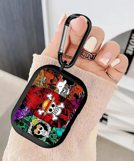Anime OneS P-ieceS Earphone Cases Cover Case For Airpods 3 4 1 Pro Pro3 2 Pro2